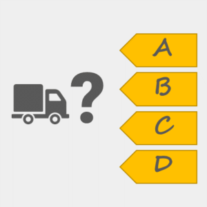 An icon for our page containing various logistics quiz